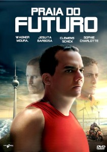 CAPA DO FILME PRAIA DO FUTURO - JUNIOR DVDS DESIGNER