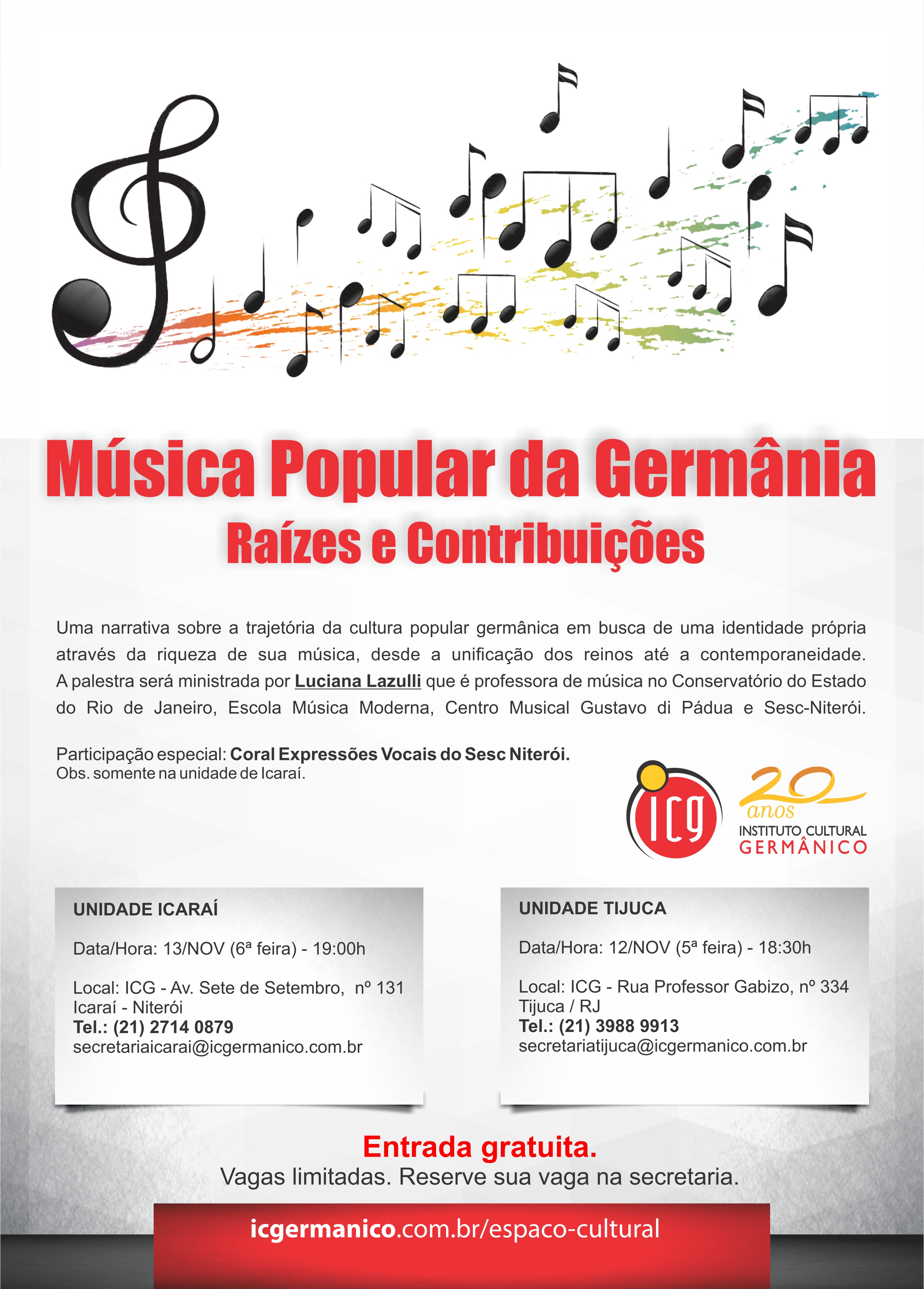 Cartaz - Música Popular da Germânia